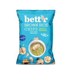 Bettr Оризов чипс с чиа и киноа 60 гр.