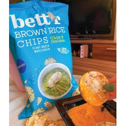 Bettr Оризов чипс с чиа и киноа 60 гр.