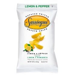 SARRIEGUI  Чипс с лимон и черен пипер Lemon & Pepper