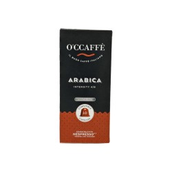 Кафе капсули O`CCAFFE  Arabica ALU - съвместими с Nespresso, 10 бр.