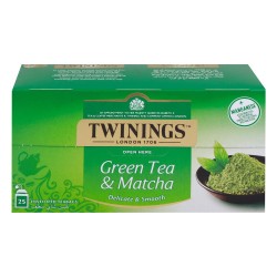 TWININGS GREEN TEA MATCHA зелен чай с матча чай 25 бр.